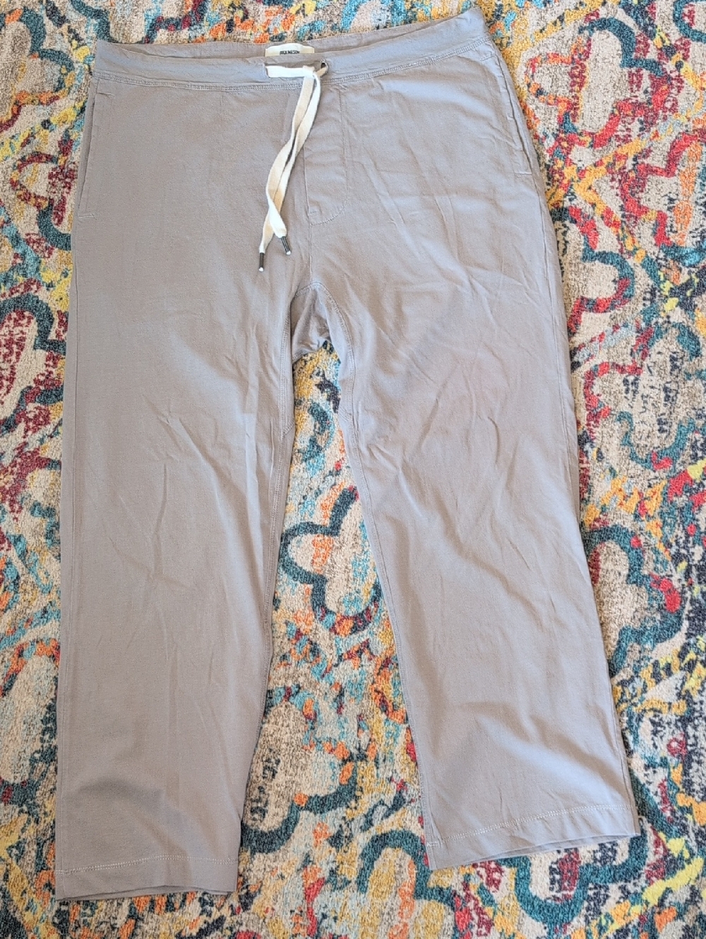 Buck Mason Lightweight Gray Sweatpants Size Large